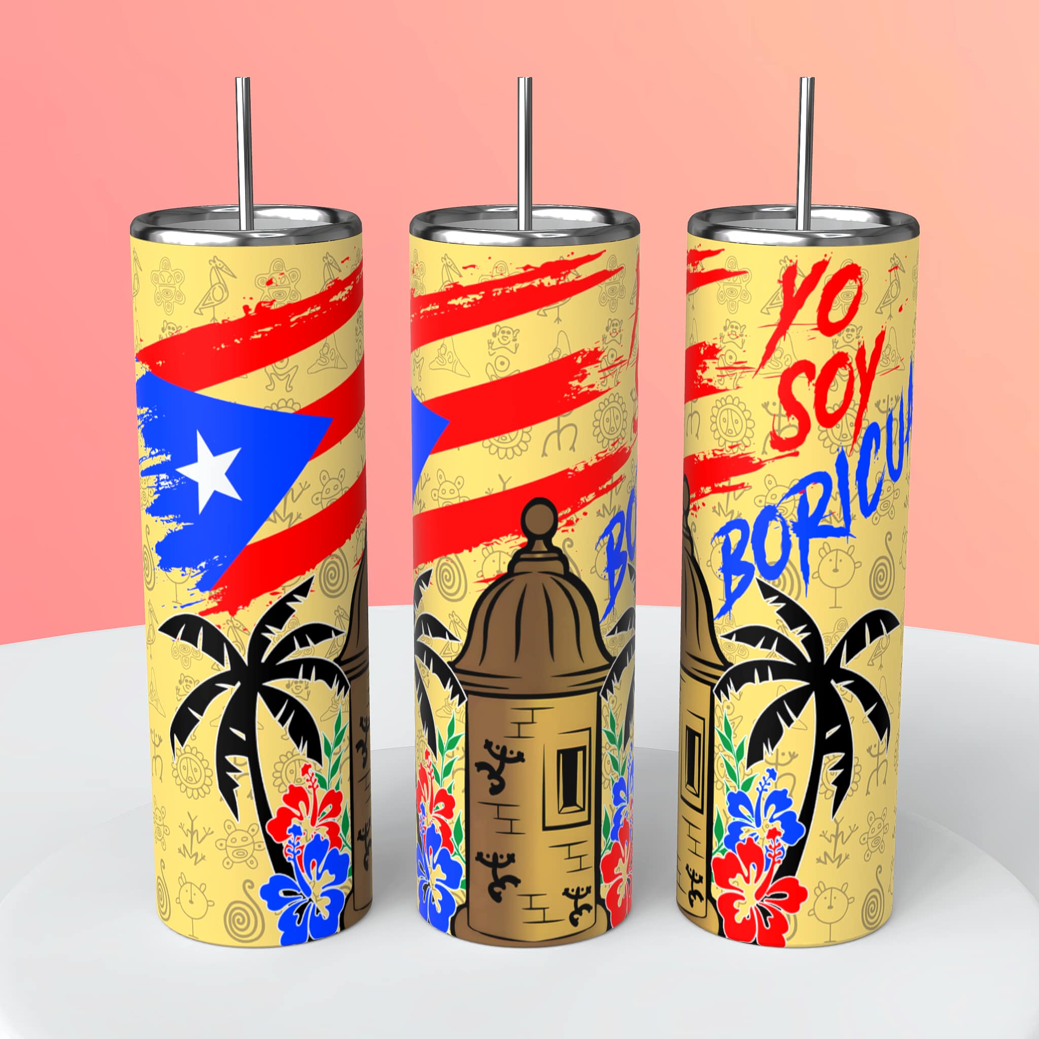 Yo soy boriqua Tumbler